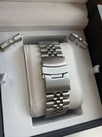 SEIKO 22mm jubilee stainless steel Strap /Bracelet With curved lug ends BARGAIN!