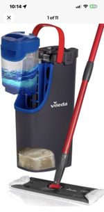 H2Pro Flat Mop System - Revolutionary Clean and Dirty Water Separation - Water-S