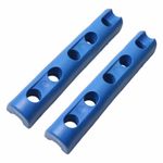 2 Pieces TPR Rubber Mooring Weatherproof Dock Line Snubber Anti-Aging