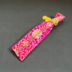 Silk Pink Japanese Samurai Sword Bag Katana Tanto Cover Embroidery 70~200 cm