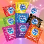 Skins Condoms - Flavoured, Natural, Thin, Dotted Ribbed, Loose 4 to 100 Packs