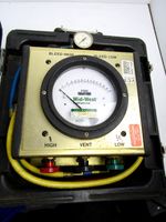Mid West Instrument Model 830  Five Valve Backflow Preventer Test Kit & Case