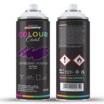 Colour Coat Lavender Purple RAL 4007 Gloss 1K Acrylic Spray Paint 400ml