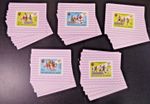 Niger 1980, 15x UNC Special Block Series "Football World Cup" with Silver Overprint, **