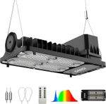 SANSI LED Grow Light 100W=750W Full Spectrum for Indoor Plants Tent Growing Lamp