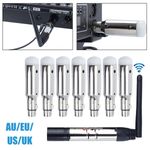 DMX512 Wireless 2.4G 1 Transmitter 5/7 Receiver DMX Controller f/ Stage Lighting