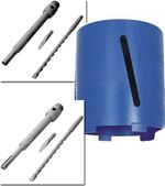 152mm Diamond Core Drill + SDS & Hex Arbor Shanks + Pilot Bits + Ejector Drifts