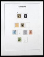 Lot 40421 Stamp collection Luxembourg 1852-1999 in Davo album.
