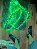 Colour-Changing Multicolour LED Light Strip with Remote Control for Lay-Z-spa