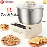 New 5L Automatic Electric Dough Mixer Kneading Dough Maker With Ferment Function