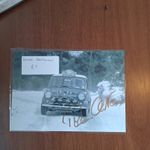 Genuine Autographed Picture 7x5 Rauno Aaltonen mini