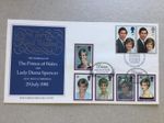 1981 Post Office Royal Wedding FDC with Pair Wedding Stamps doubled Diana Stamps