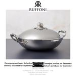 Ruffoni Induction - Opus Prima - Wok Ø 30 Cm With Lid 4.5 L - Retailer