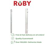 Metal Gate Posts Hanging Ruby Galvanised Fencing Posts 2.0m