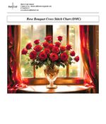Rose Bouquet Cross Stitch Chart