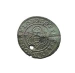 Antique German Nuremberg Jeton Token by Krauwinckel Orb and Trilobe 1562-1586