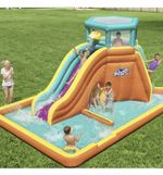 Bestway Tidal Tower Water Park Slide Sprinkler Blaster,Garden Party, Blower New 