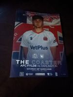 FYLDE v DARLINGTON 28/3/2026 OFFICIAL     PROGRAMME