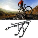 Aluminum Alloy Rear Bicycle Pannier Rack Carrier Bag Luggage Cycle Mountain Bike