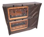 BUNNY BUSINESS HUTCH COVER TO FIT BB-41-DH & BB-41-DDL-TR DOUBLE DECKER HUTCH