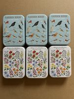 Playing Cards 6 x Tins Birds And Wild Flowers Sealed Deck of Wholesale Job Lot