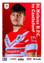 ST HELENS England v CASTLEFORD TIGERS 22 August 2026 RUGBY OFFICIAL 20 pages
