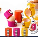Egg Shell Opener, Hard Boiled Egg Peeler for Cooking Camping Kitchen Gadgets NEW