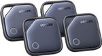 UGREEN FineTrack 4 Pack Tracker Tag for Apple Find My, 2-Year Battery, 80dB