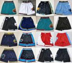 Adult Memphis Grizzlies Short Pants Stitched With Pocket S-3XL