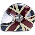 VIPER F659 Premium Retro Fibreglass Helmet Full Face Vintage Classic -Union Jack