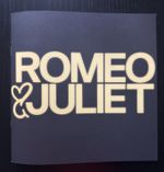 Romeo and Juliet Programme London West End Sadie Sink Noah Jupe Robert Icke
