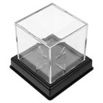 Clear Acrylic Football Display Case Baseball Storage Box Showcase Holder UK