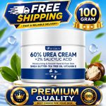 SUYARUN 60% Urea Foot Cream for Cracked Heels & Dry Skin - Intensive Moisturizin