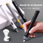 Multi-functional Electric Eraser Kit with Adjustable Pencil Tip and Refills f
