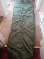 British Army Medium Sleeping Bag, Us Army Gortex Bivvy Bag