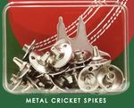 22 Pack Replacement Metal Cricket Spikes Screw In Studs Cleats Pins With Spanner