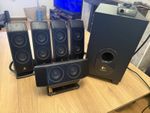 Logitech X-540 5.1 Surround Sound Complete Speaker System,Tested -fully working 