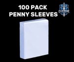 100-Pack Trading Card Penny Sleeves for Trading Cards Sports Card Protector