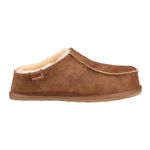 Mens Slippers Shepherd Of Sweden Richard Antique Cognac Warm Sheepskin Lined 