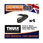 Thule 9502 Wheel Straps x 4 for RideOn Cycle Carrier Towbar Mounted 34140 