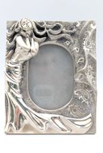 Italian Argentum 925 Silver Mounted Art Nouveau Style Photo Frame 21cm