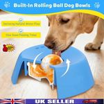 2026 NEW Liquid Slow Dog Bowls Non slip Ball Bone Soup Dog Lick Bowl