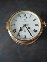 Schatz Royal Mariner vintage Brass Ships Chiming Clock. Superb Condition. Works!
