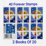 40 Christmas Carols Forever Stamps Cards Holiday