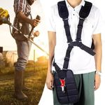 Padded Shoulder Harness Strap Garden Brush Cutter Trimmer Strimmer Adjustable UK