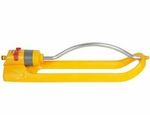 Hozelock 2974 Plus Rectangular Sled Sprinkler - 200 m2 (15m x 13m), Yellow