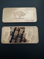 5 oz Copper 999 Mint Bar Bull Bullion Bar High Relief Bullion Good Investment UK
