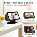 Echo Show Stand 5 8 1st & 2nd Gen Magnetic Adjustable Tilt Call Angle Mount  UK