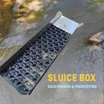 Sluice Box for Gold Panning & Prospecting Portable River Sluice with Matting UK