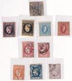 Romania Classic Stamp Lot – 1860s +_ 10 Stamps (1 Signed) – Mint & Used